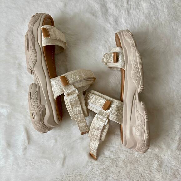 Ditcompony Thick Sole Casual Sport Sandals Size 40 - Picture 7 of 9